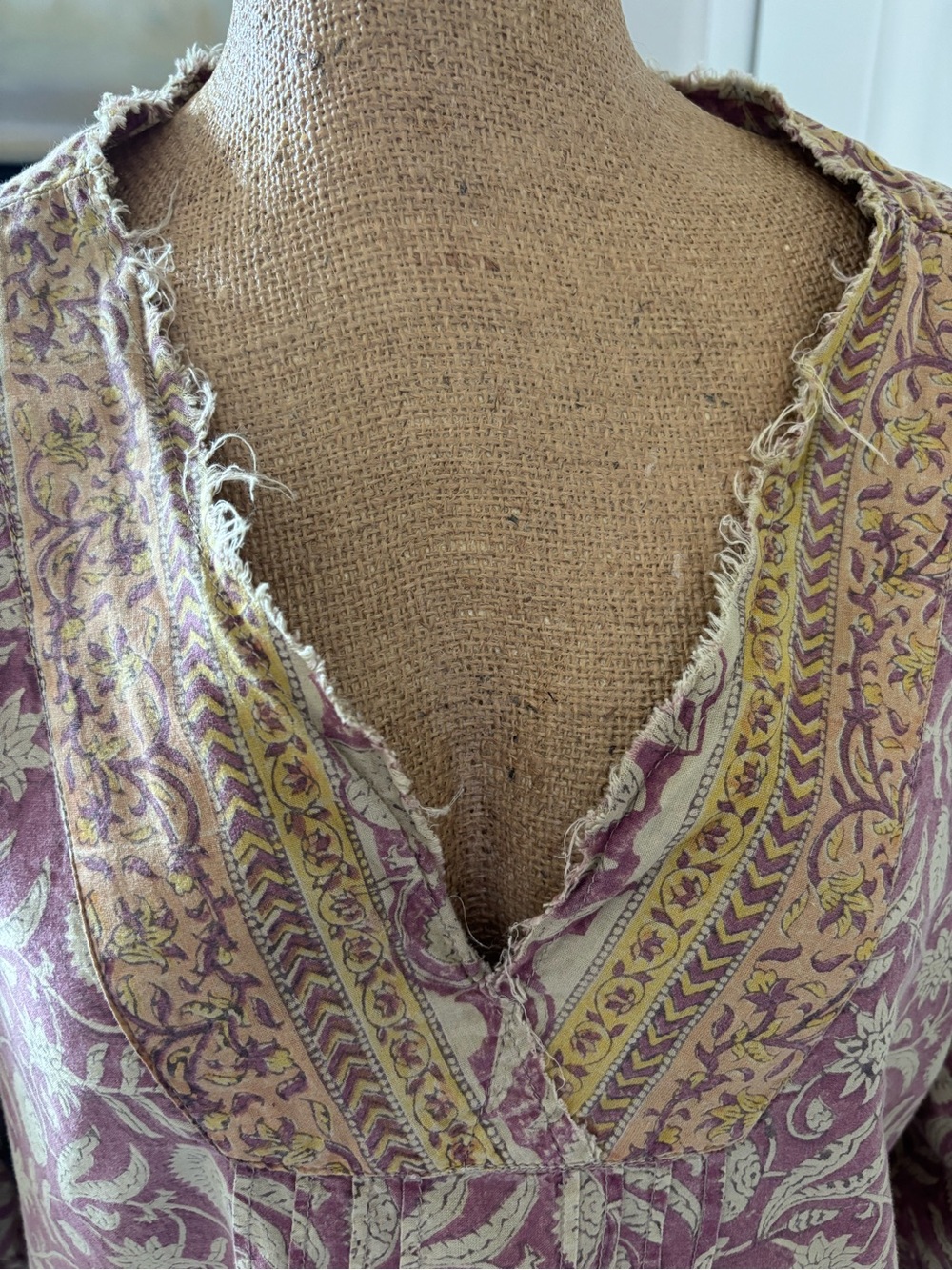 Magnolia Pearl Boho Floral V-Neck Tunic Top in the most beautiful colors! - Picture 3 of 14